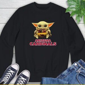 Arizona Cardinals Baby Yoda Star Wars NFL Football Christmas Sweatshirt 159